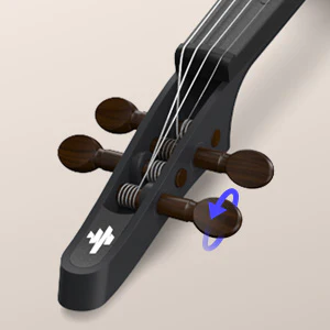 Donner Rising-V Carbon Fiber Violin - Beirut Violin Shop